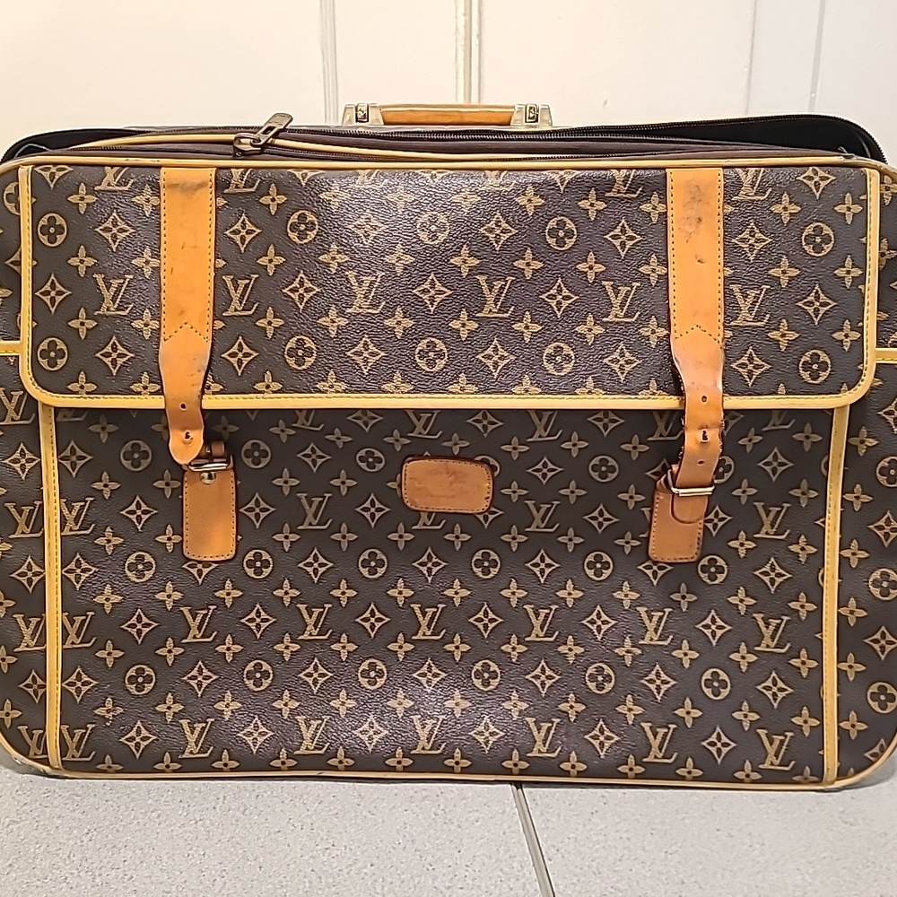 Louis Vuitton Monogram Canvas Big Suitcase - Brown Vintage - Picture 14 of 15